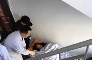 清河病人院后返乡